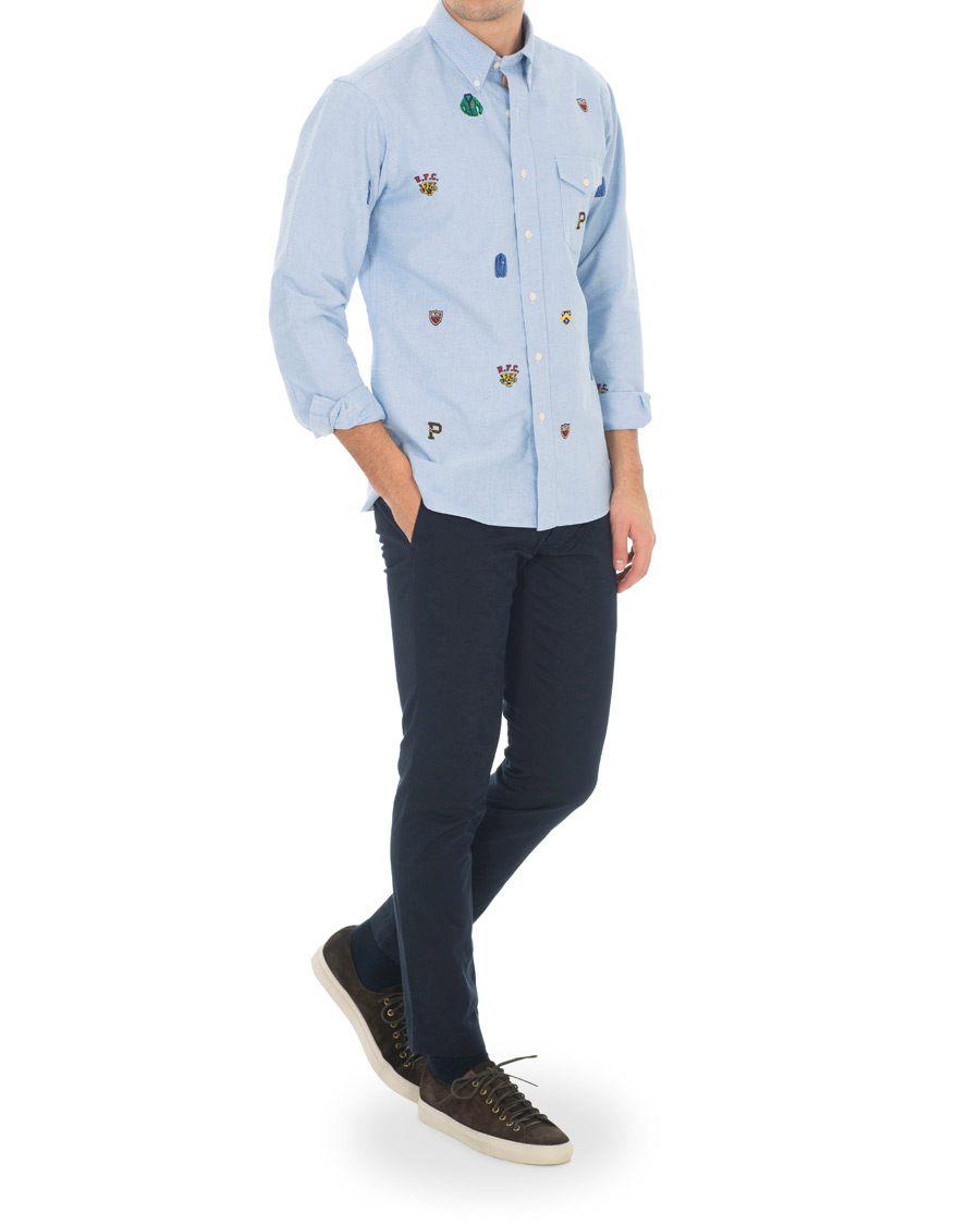 Heren | Overhemden | Polo Ralph Lauren | Custom Fit Oxford Shirt Blue