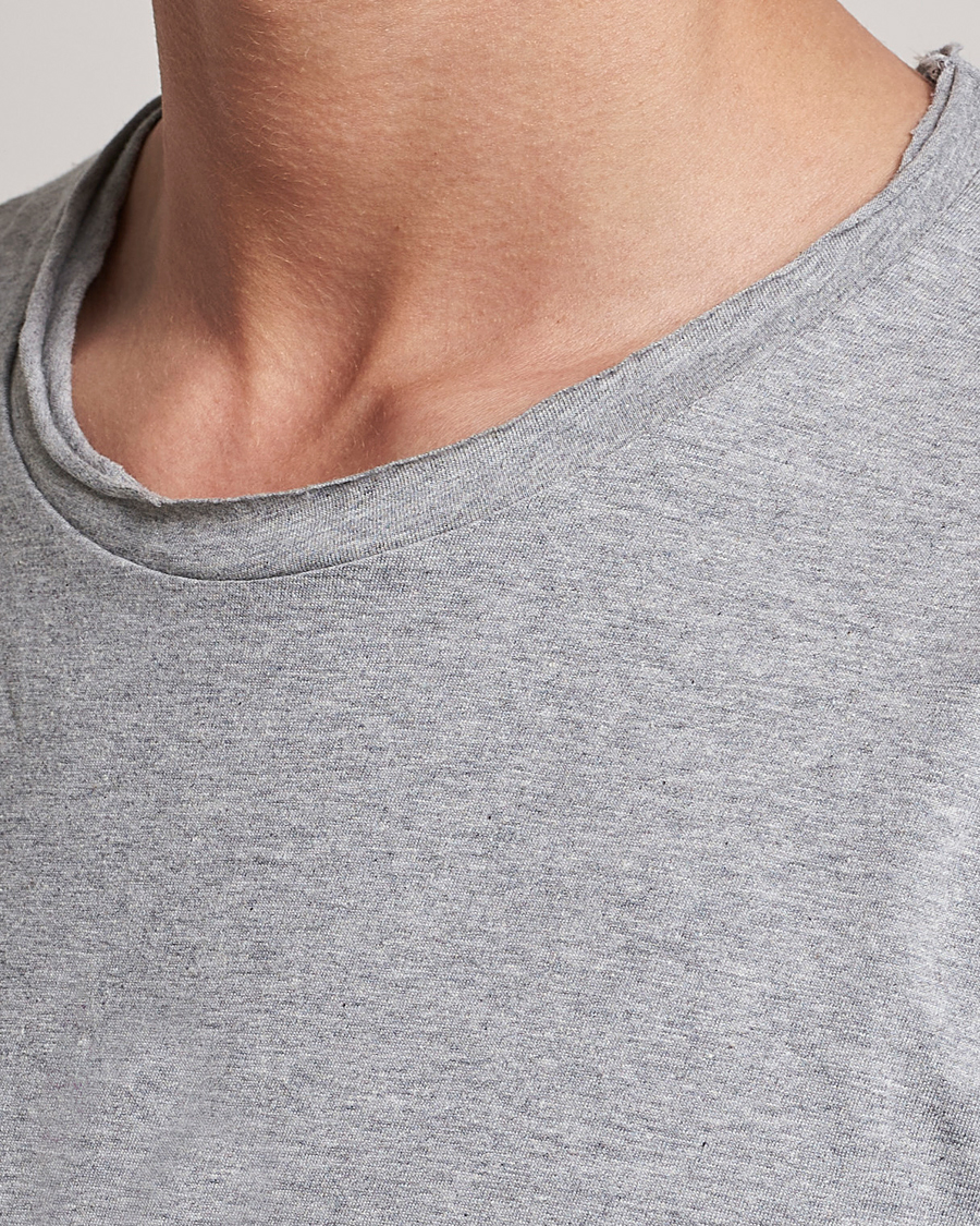 Homme | T-shirts | Bread & Boxers | Crew Neck Relaxed Grey Melange