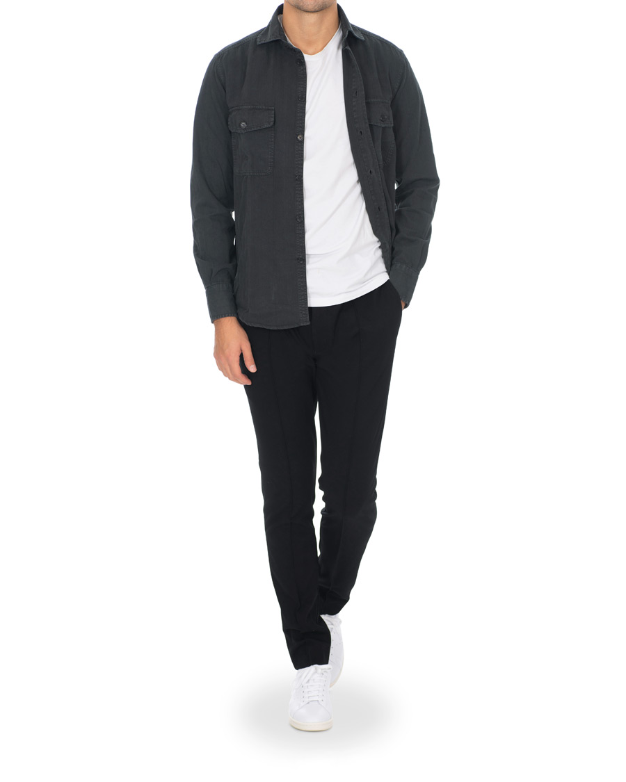 Homme | Pantalons | HUGO | Zennet Drawstring Trousers Black