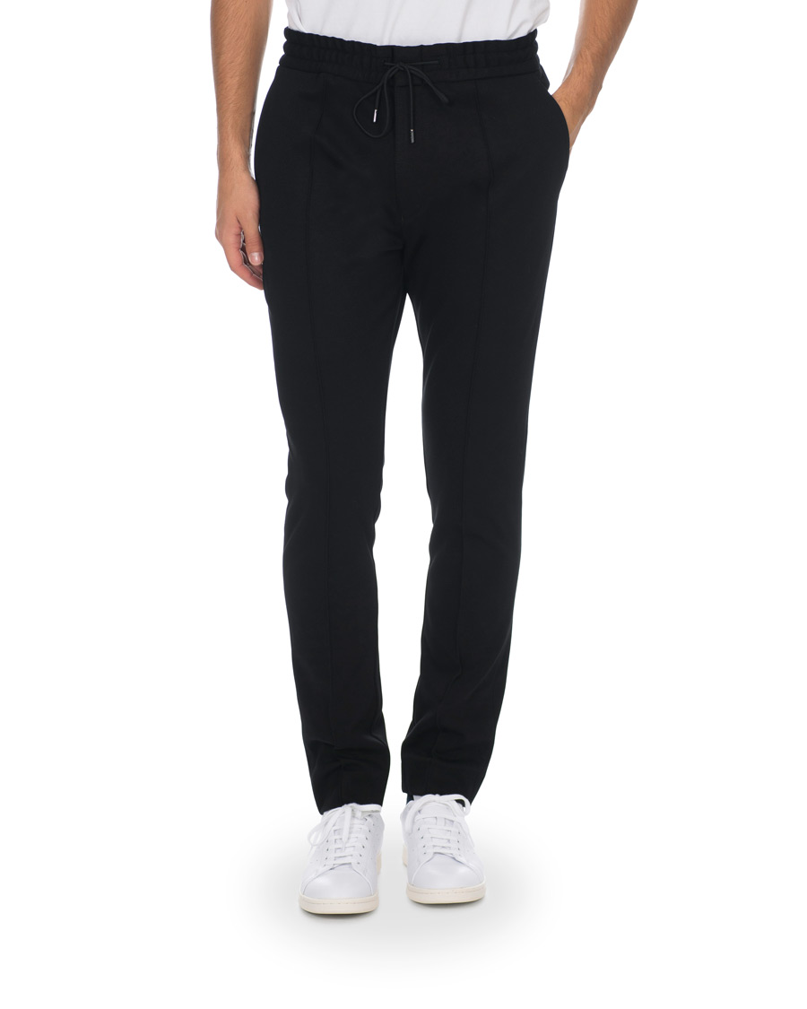 Homme | Pantalons | HUGO | Zennet Drawstring Trousers Black
