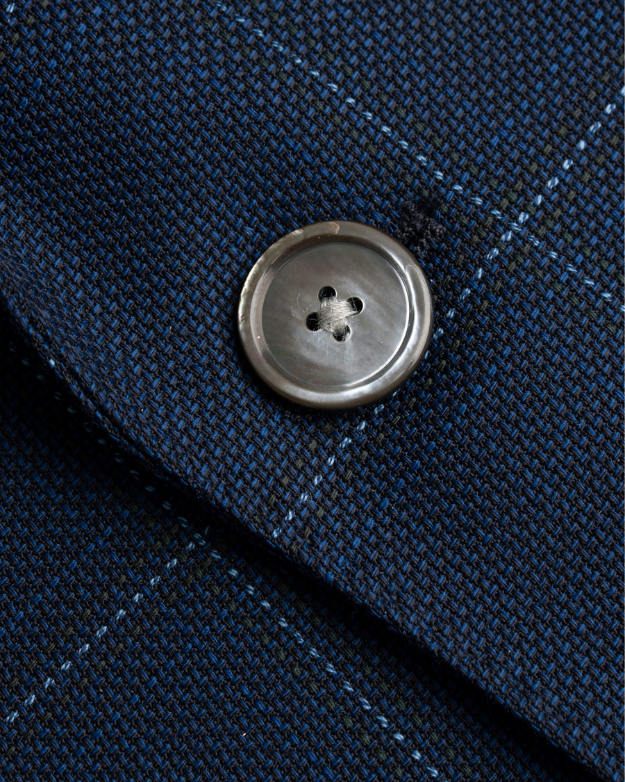 Homme | Blazers | BOSS BLACK | BOSS Janson Check Blazer Dark Blue