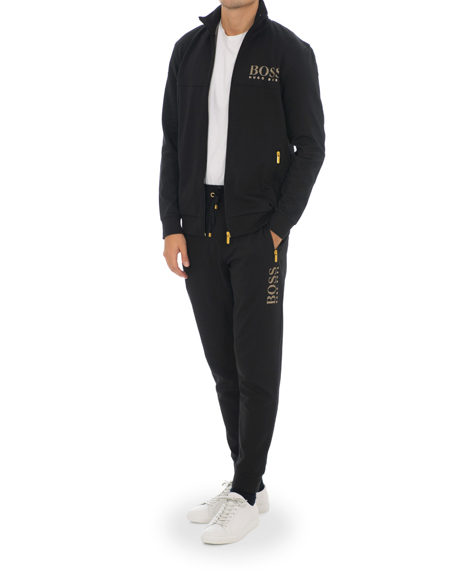 Homme | Pantalons | BOSS BLACK | BOSS Tracksuit Trousers Black/Gold