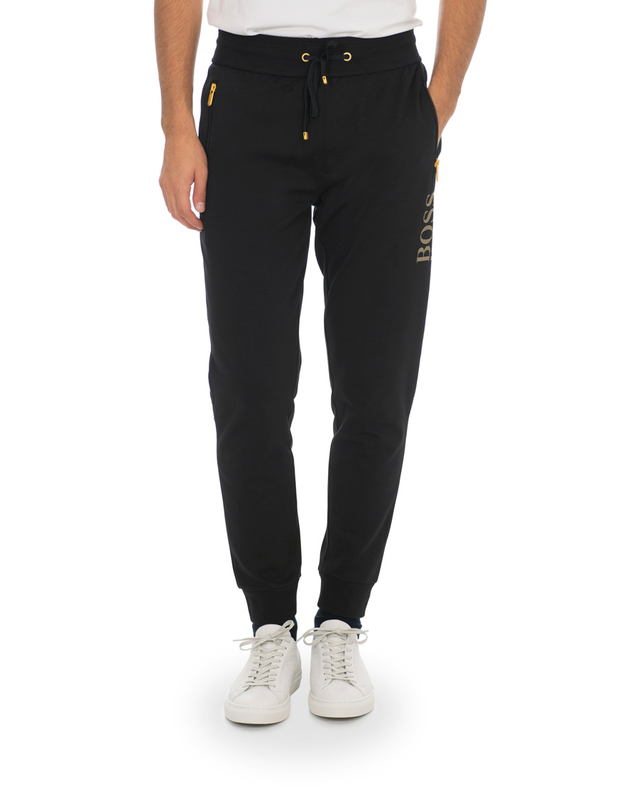 Homme | Pantalons | BOSS BLACK | BOSS Tracksuit Trousers Black/Gold