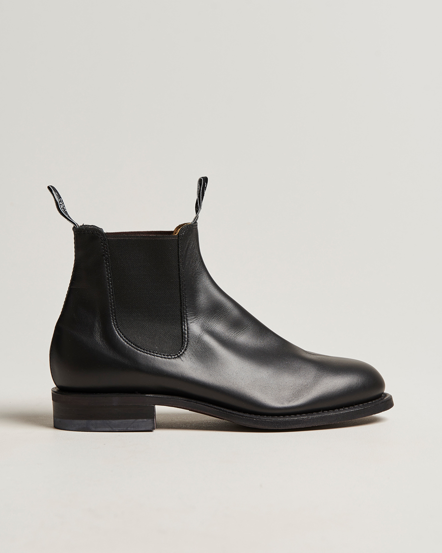 Homme | R.M.Williams Wentworth G Boot Yearling Black | R.M.Williams | Wentworth G Boot Yearling Black