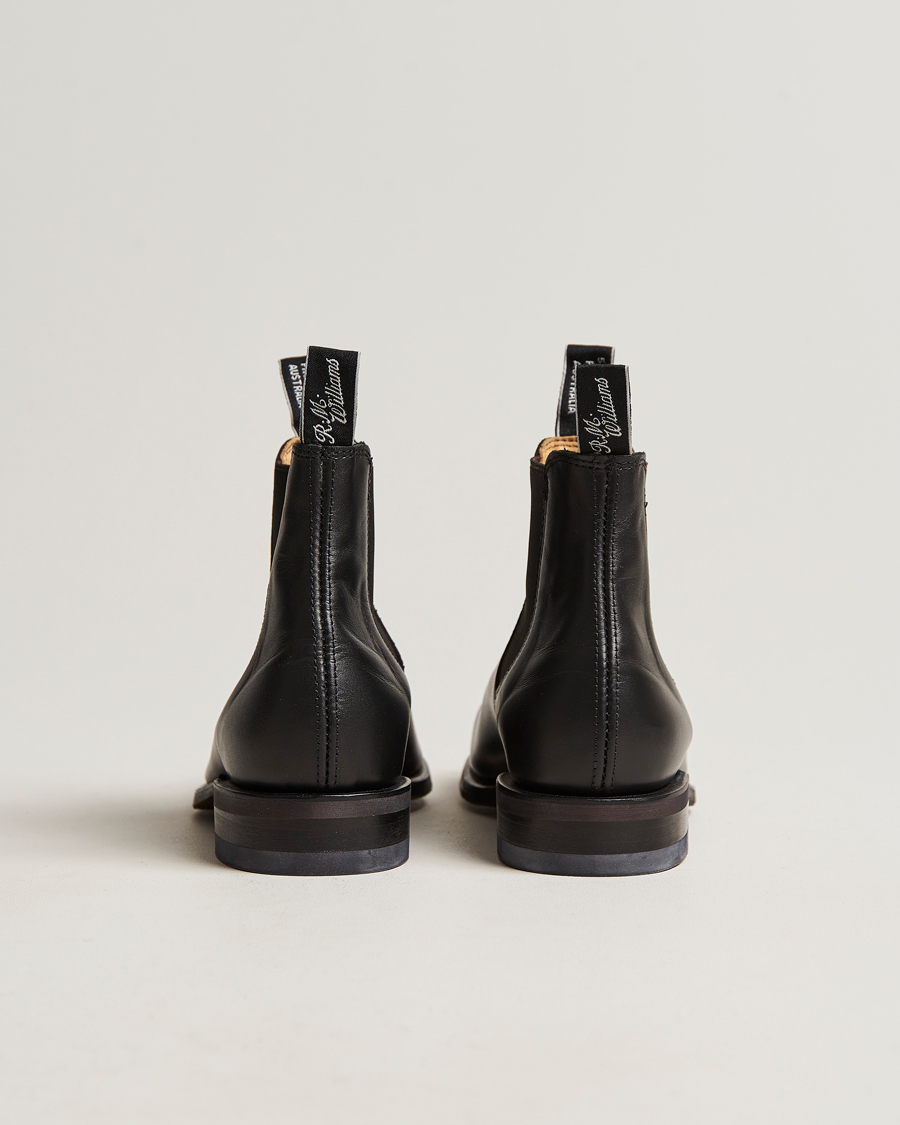 Homme | R.M.Williams Wentworth G Boot Yearling Black | R.M.Williams | Wentworth G Boot Yearling Black