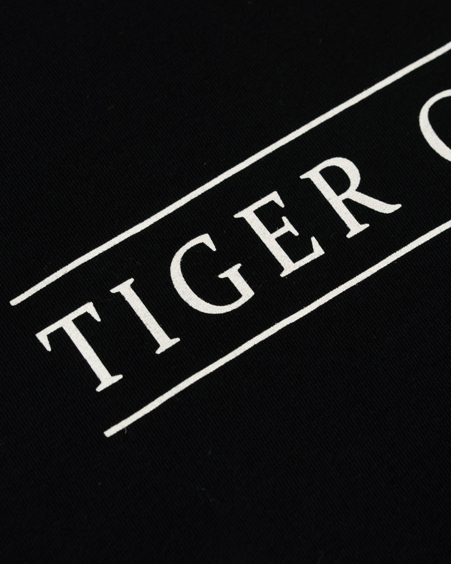 Heren | T-shirts | Tiger of Sweden Jeans | Fleek Printed Crew Neck Tee Black