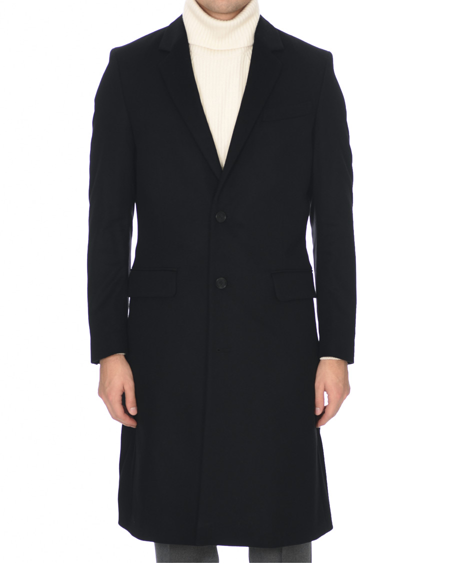 Heren | Jassen | Tiger of Sweden | Cempier Long Wool Coat Black