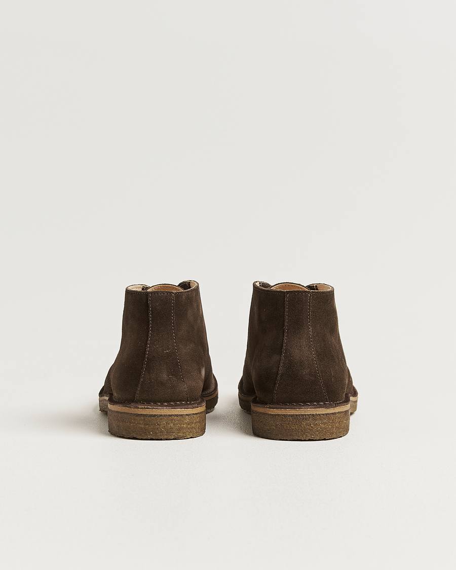 Homme | Bottes | Astorflex | Greenflex Desert Boot Dark Brown Suede