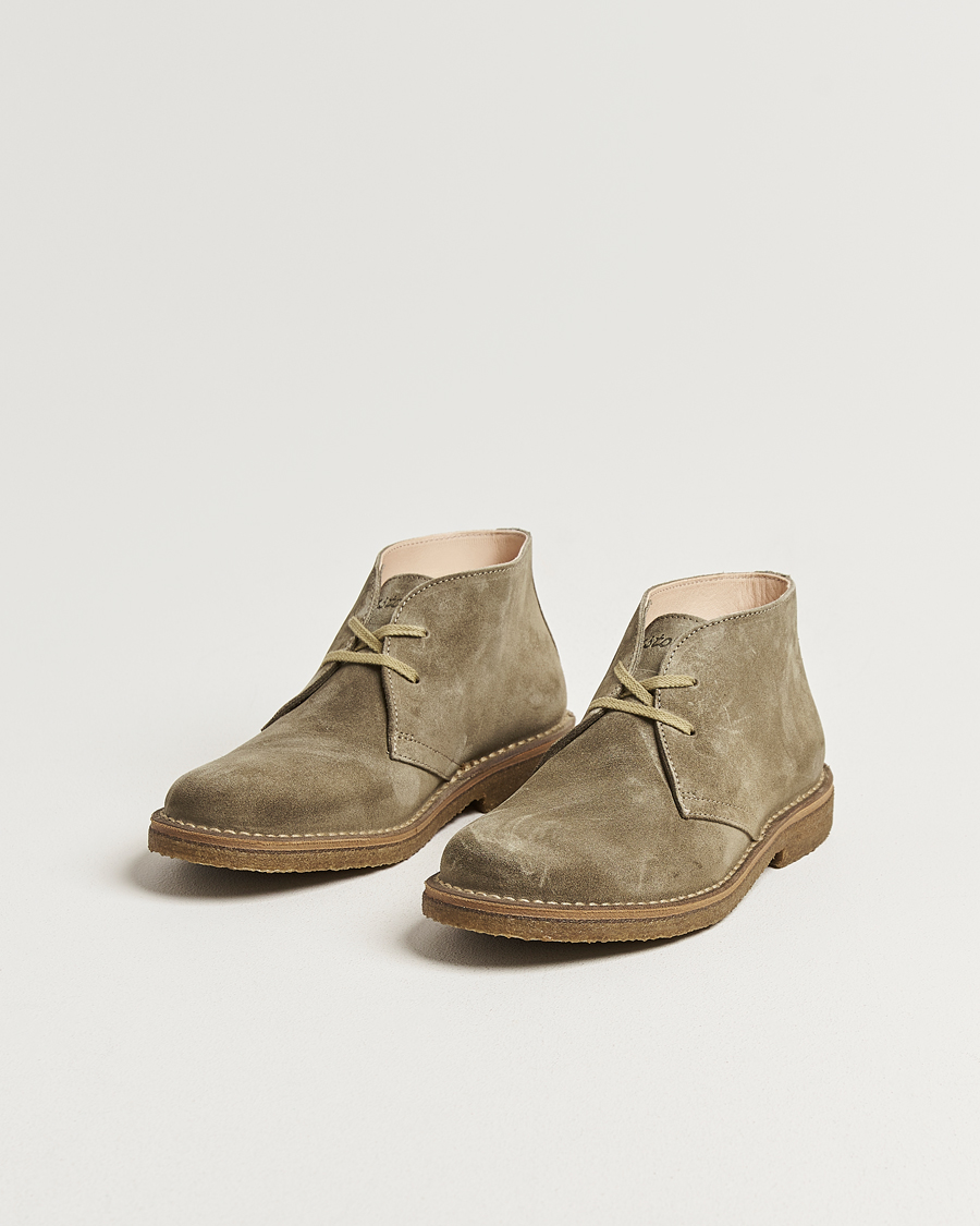 Heren | Laarzen | Astorflex | Greenflex Desert Boot Stone Suede