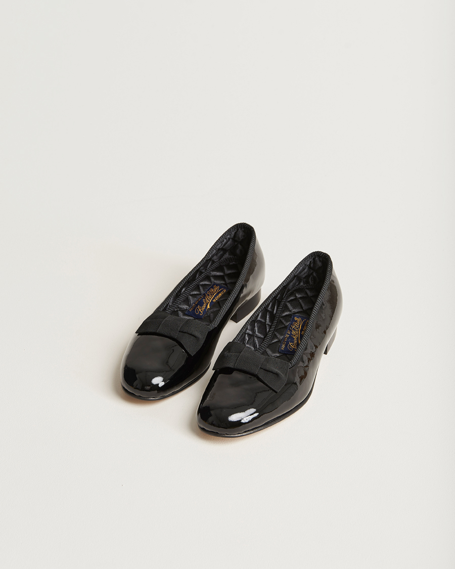 Homme | Bowhill & Elliott Opera Patent Leather Pumps Black | Bowhill & Elliott | Opera Patent Leather Pumps Black