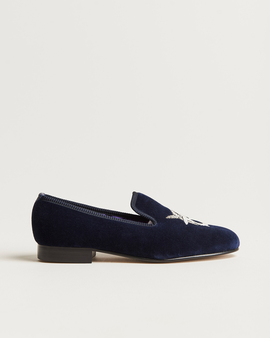 Homme | Bowhill & Elliott Albert Shark Pumps Navy | Bowhill & Elliott | Albert Shark Pumps Navy