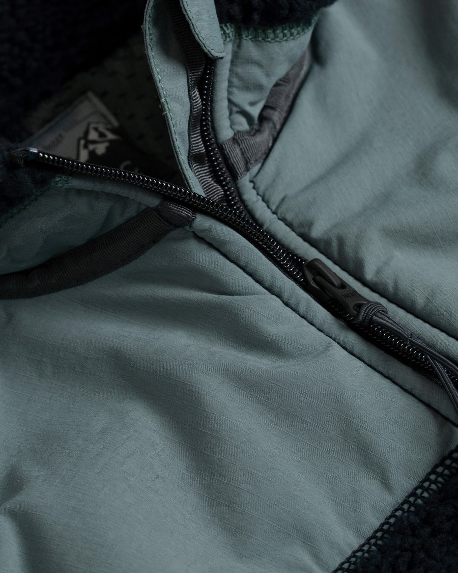 Heren | Jassen | J.Crew | 8mm Pile Sherpa Full Zip Jacket Darkest Indigo