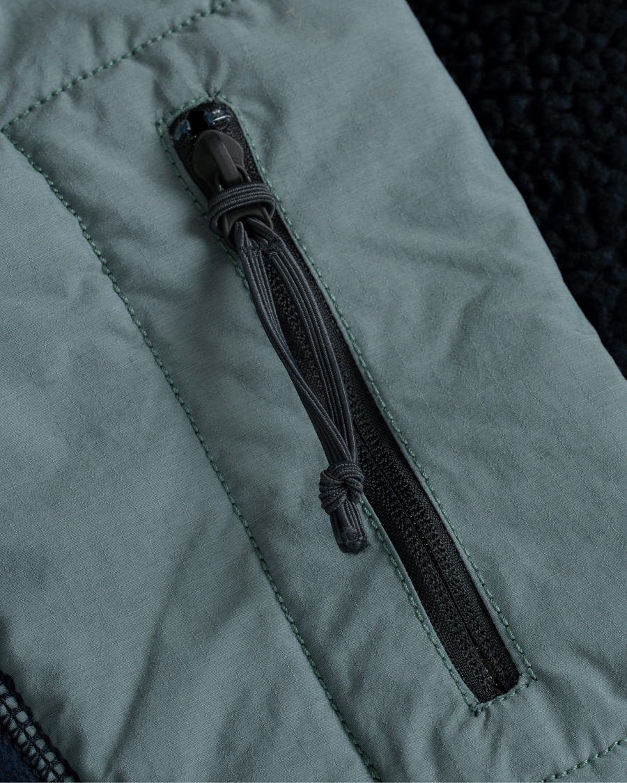 Heren | Jassen | J.Crew | 8mm Pile Sherpa Full Zip Jacket Darkest Indigo