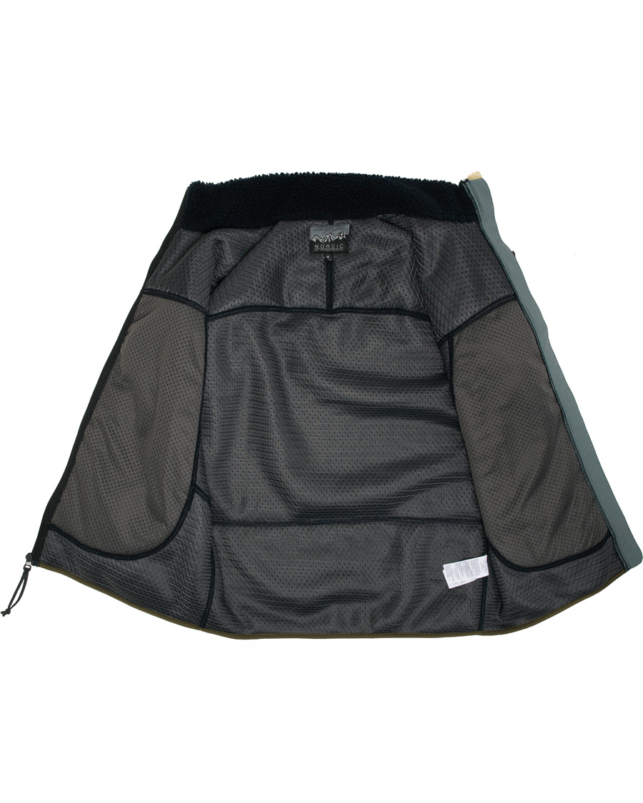 Heren | Jassen | J.Crew | 8mm Pile Sherpa Full Zip Jacket Darkest Indigo