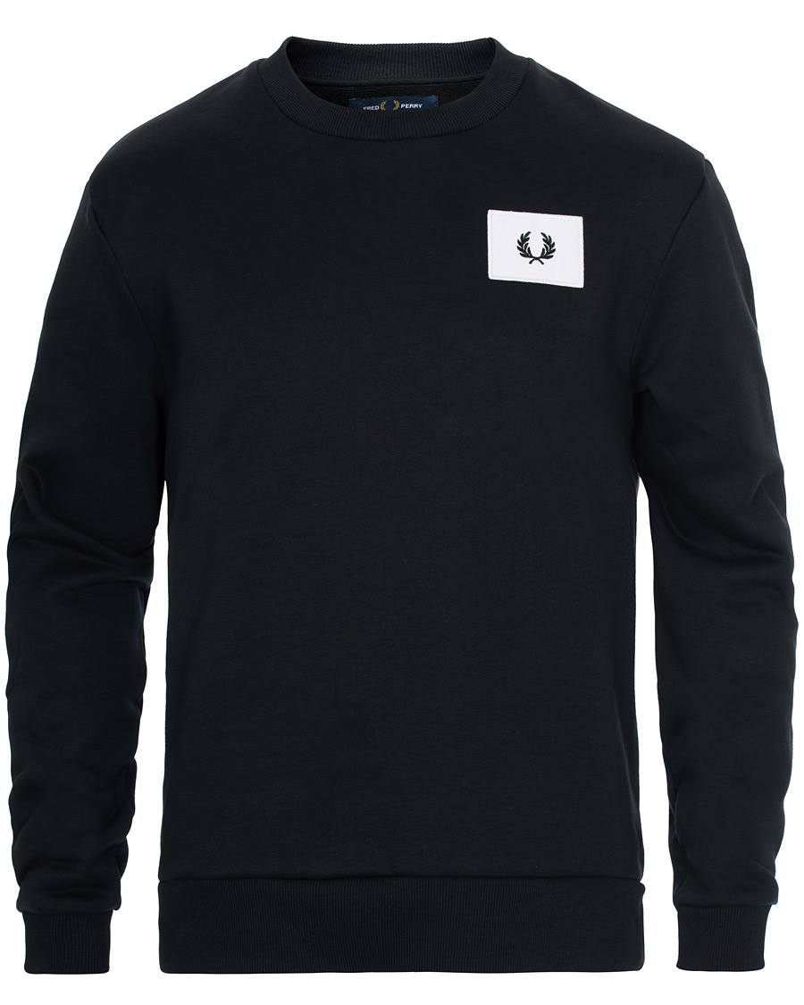 Homme | Pulls Et Tricots | Fred Perry | Acid Brights Sweatshirt Black