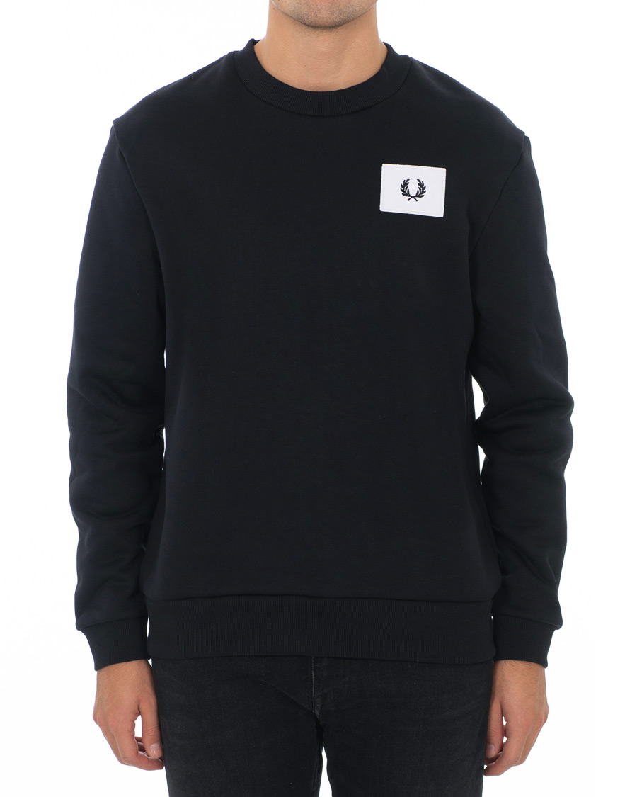 Homme | Pulls Et Tricots | Fred Perry | Acid Brights Sweatshirt Black