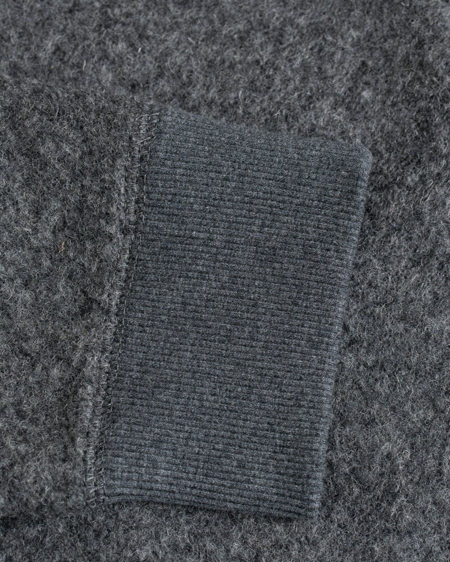 Homme | Pulls Et Tricots | Samsøe Samsøe | Samsøe & Samsøe Allaro Full Zip Wool Cardigan Dark Grey Melange