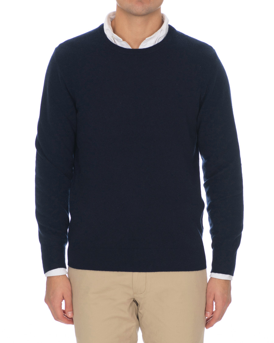 Heren | Truien | J.Crew | Cashmere Crew Neck Navy