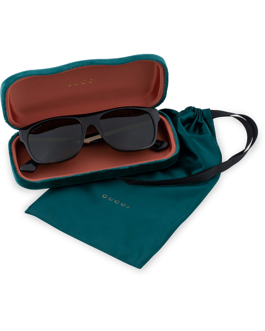 Homme | Gucci GG0341S Sunglasses Havana/Green | Gucci | GG0341S Sunglasses Havana/Green