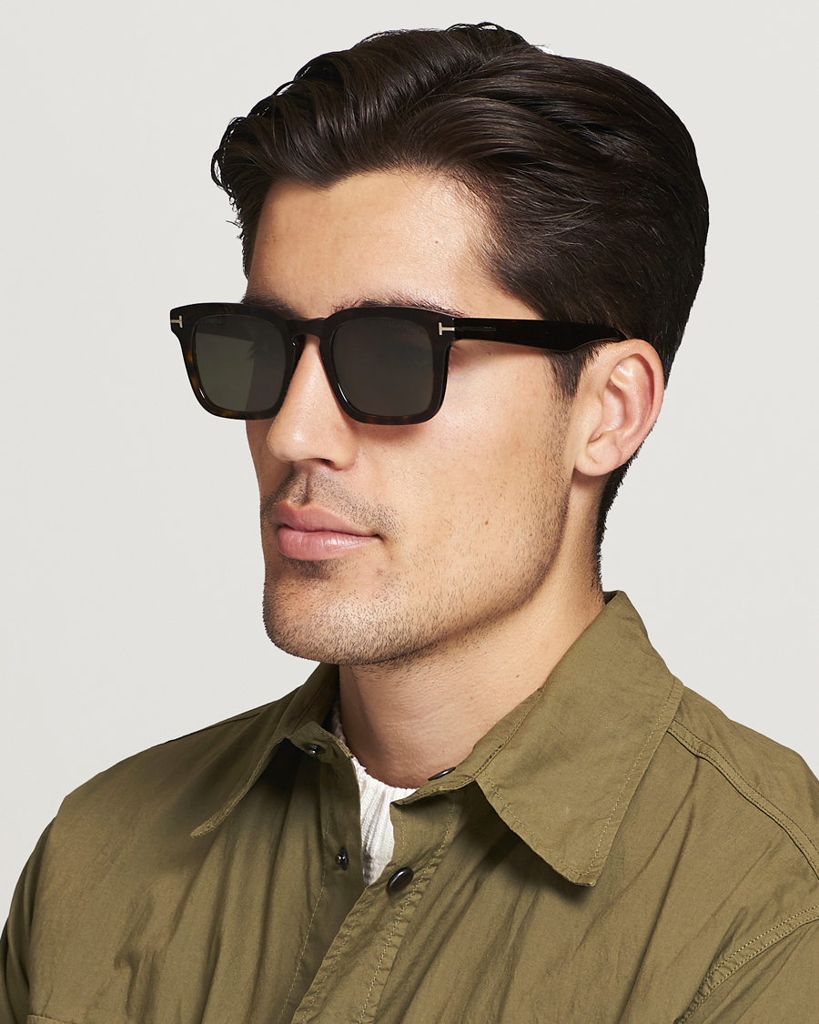 Heren | Zonnebrillen | Tom Ford | Dax TF0751 Sunglasses Havanna