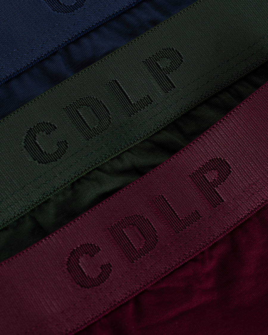 Homme | Sous-Vêtements Et Chaussettes | CDLP | 3-Pack Boxer Briefs Army Green/Navy Blue/Burgundy