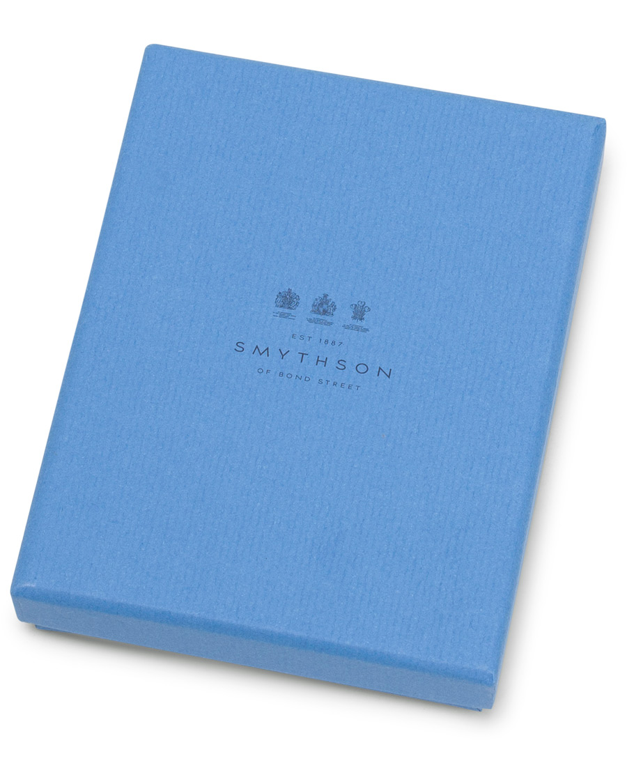 Homme | Smythson Panama Flat Card Holder Navy | Smythson | Panama Flat Card Holder Navy