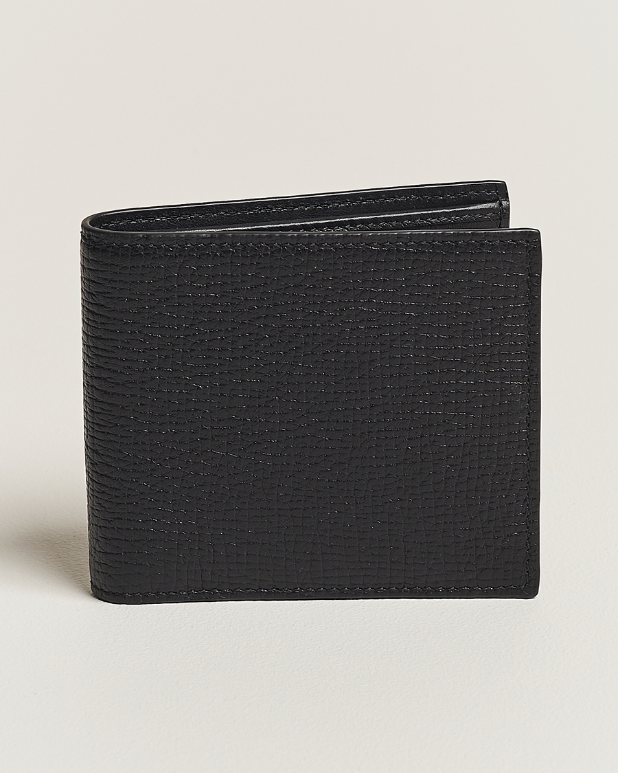Heren | Portemonnees | Smythson | Ludlow 6 Card Wallet Black