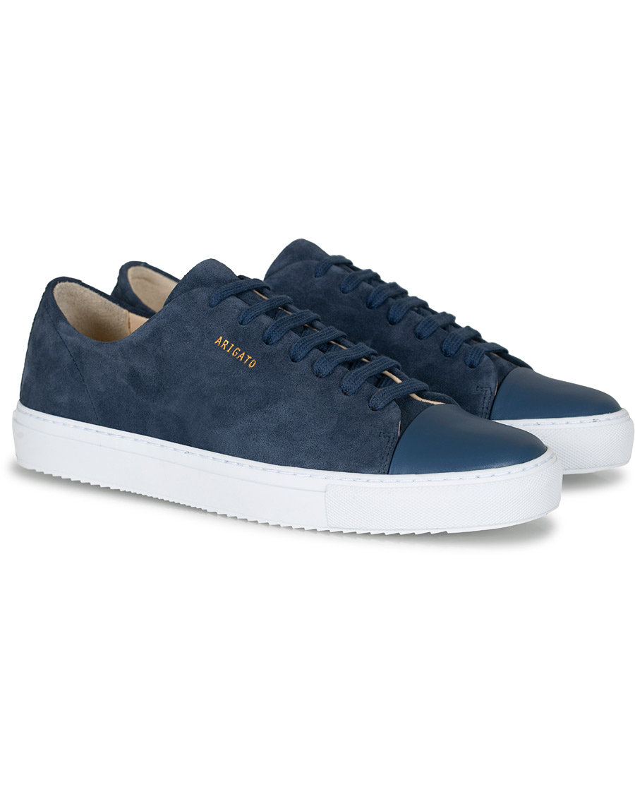Heren | Axel Arigato Cap Toe Sneaker Navy Suede | Axel Arigato | Cap Toe Sneaker Navy Suede