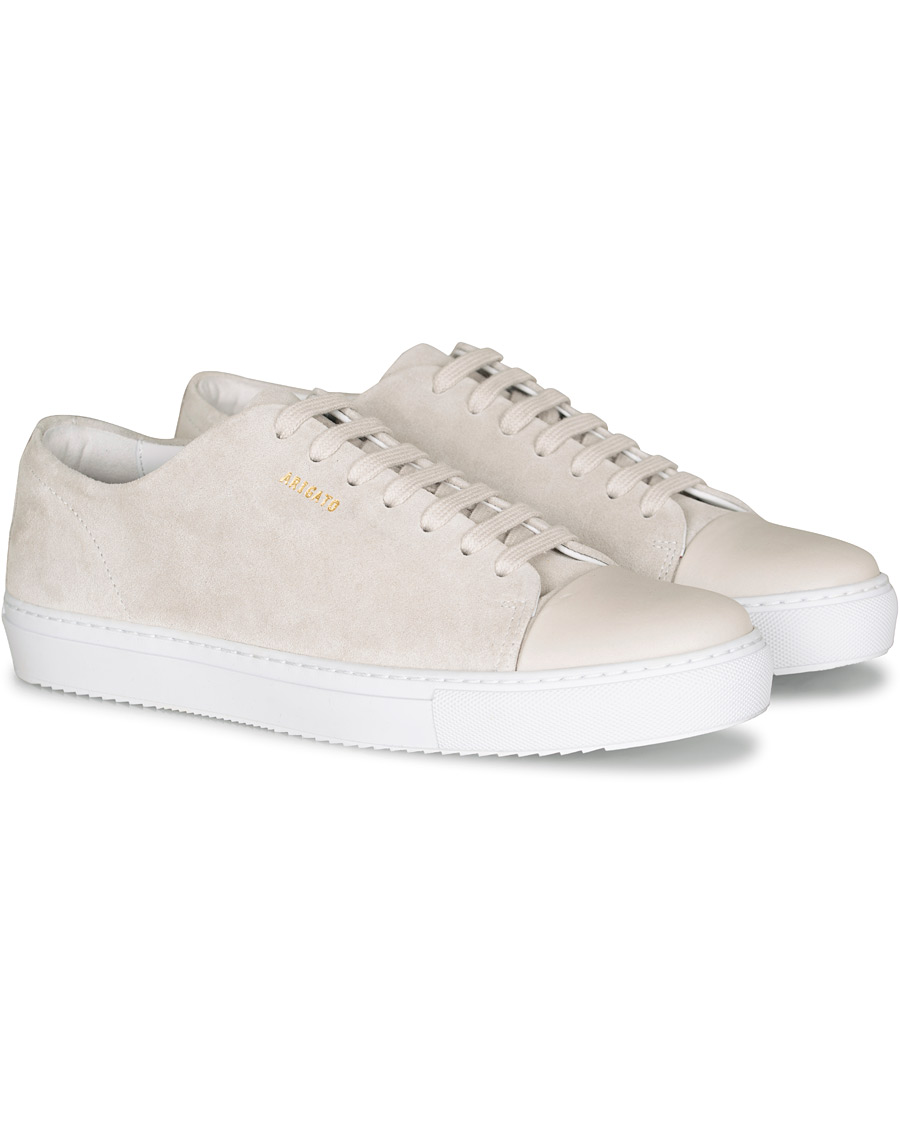 Homme | Axel Arigato Cap Toe Sneaker Off White Suede | Axel Arigato | Cap Toe Sneaker Off White Suede