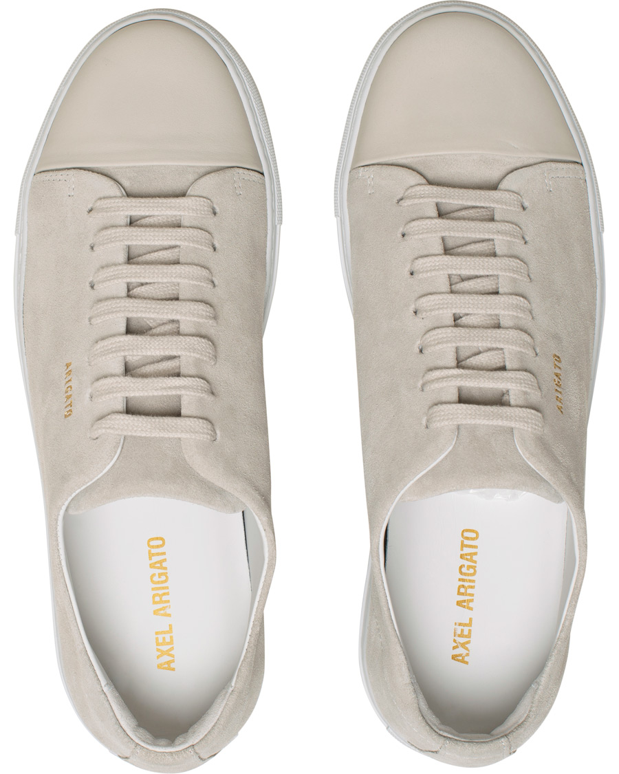 Homme | Axel Arigato Cap Toe Sneaker Off White Suede | Axel Arigato | Cap Toe Sneaker Off White Suede