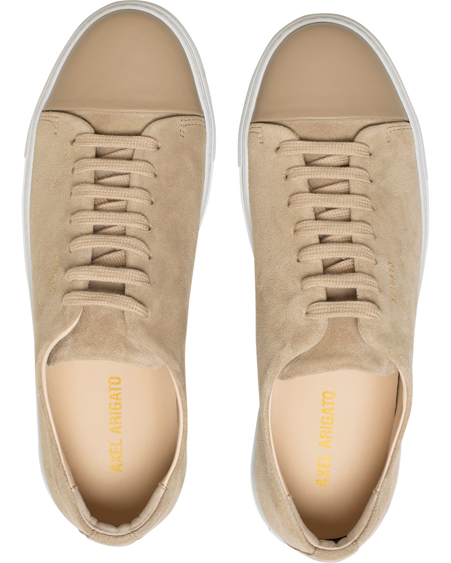 Homme | Axel Arigato Cap Toe Sneaker Beige Suede | Axel Arigato | Cap Toe Sneaker Beige Suede