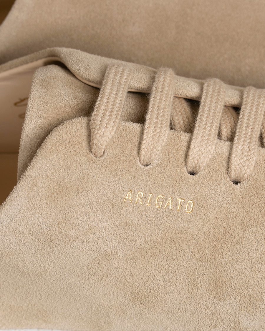 Homme | Axel Arigato Cap Toe Sneaker Beige Suede | Axel Arigato | Cap Toe Sneaker Beige Suede