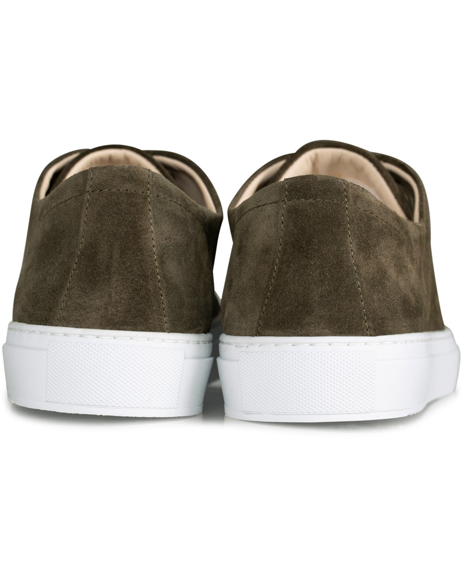 Homme | Axel Arigato Cap Toe Sneaker Military Green Suede | Axel Arigato | Cap Toe Sneaker Military Green Suede