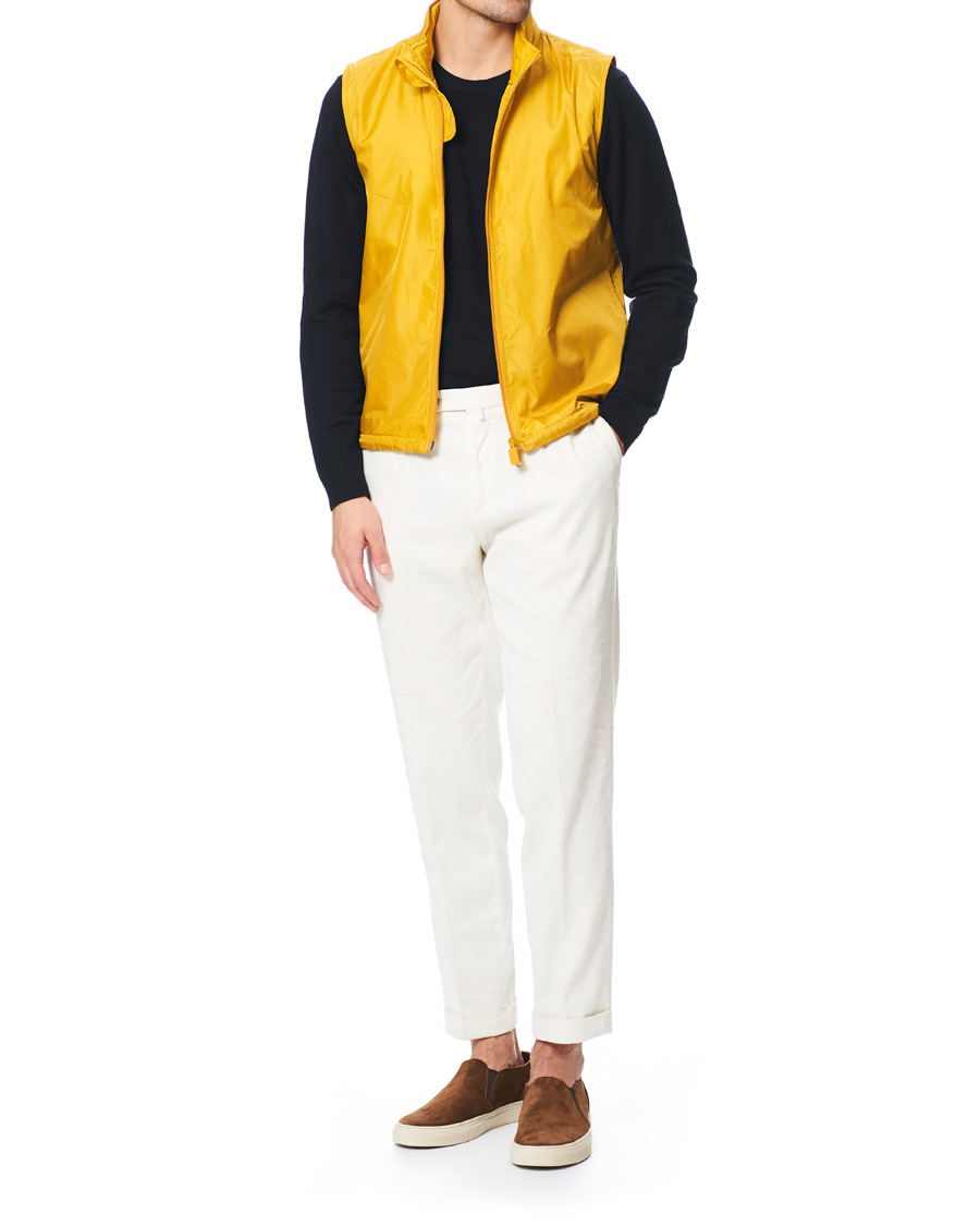 Homme | Manteaux Et Vestes | Aspesi | Vernes Nylon Vest Yellow