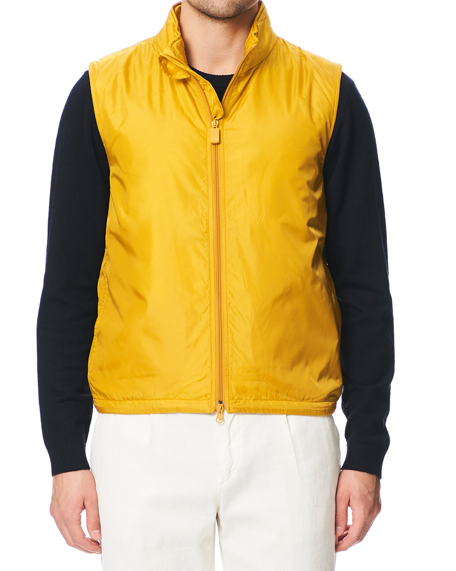 Homme | Manteaux Et Vestes | Aspesi | Vernes Nylon Vest Yellow