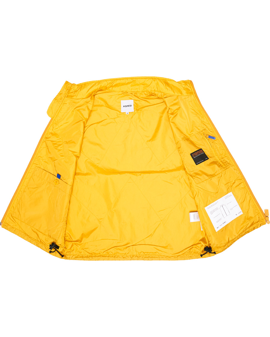 Homme | Manteaux Et Vestes | Aspesi | Vernes Nylon Vest Yellow