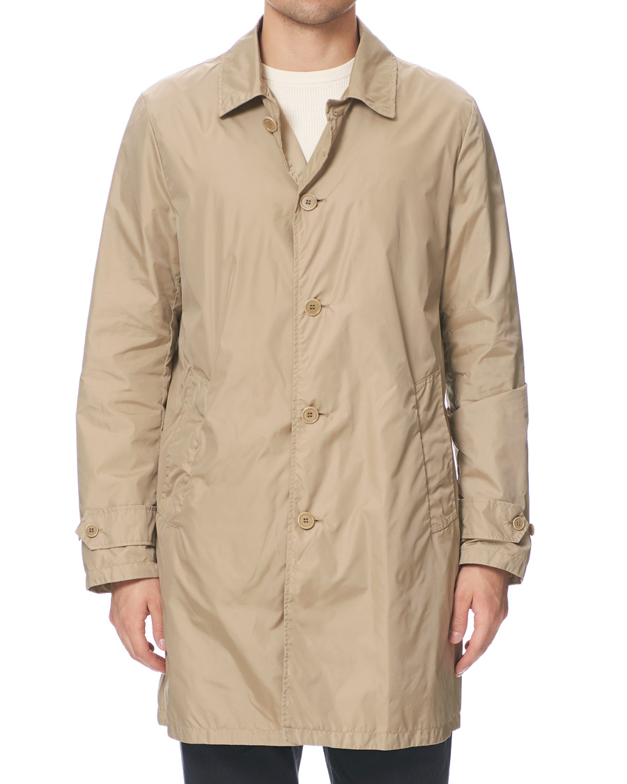 Homme | Manteaux Et Vestes | Aspesi | Lemon Nylon Coat Beige