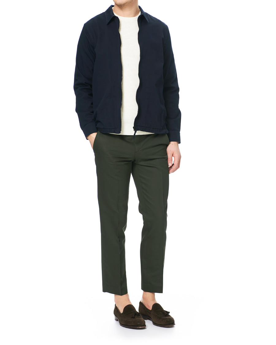 Homme | Manteaux Et Vestes | Aspesi | Harrington Jacket Navy