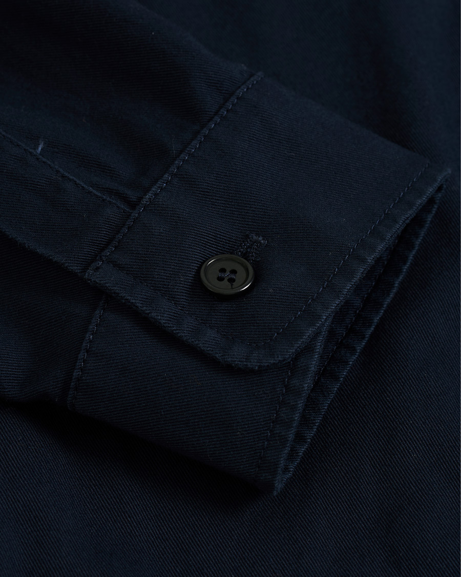 Homme | Manteaux Et Vestes | Aspesi | Harrington Jacket Navy
