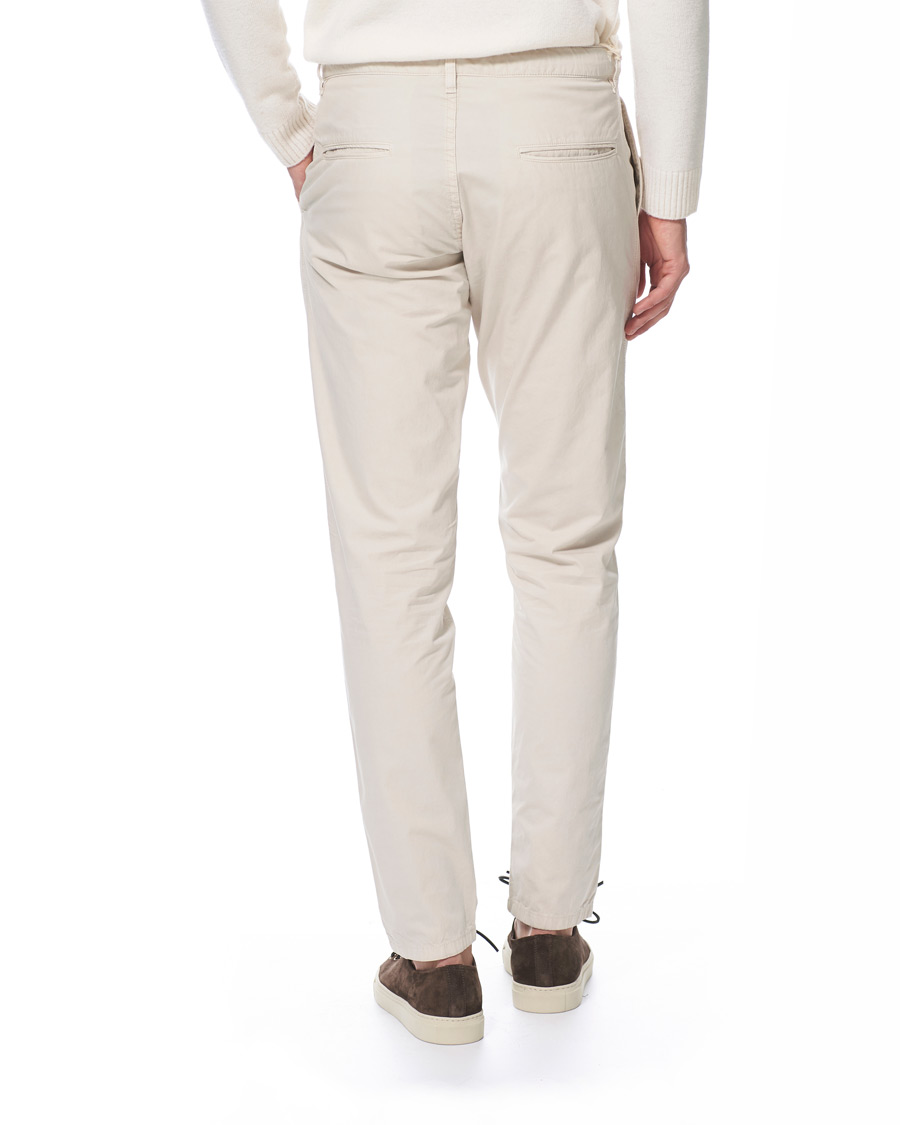 Heren | Broeken | Aspesi | Pleated Cotton Slacks Beige