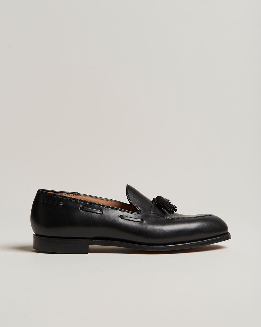 Heren | Instappers | Crockett & Jones | Cavendish 2 Tassel Loafer Black Calf