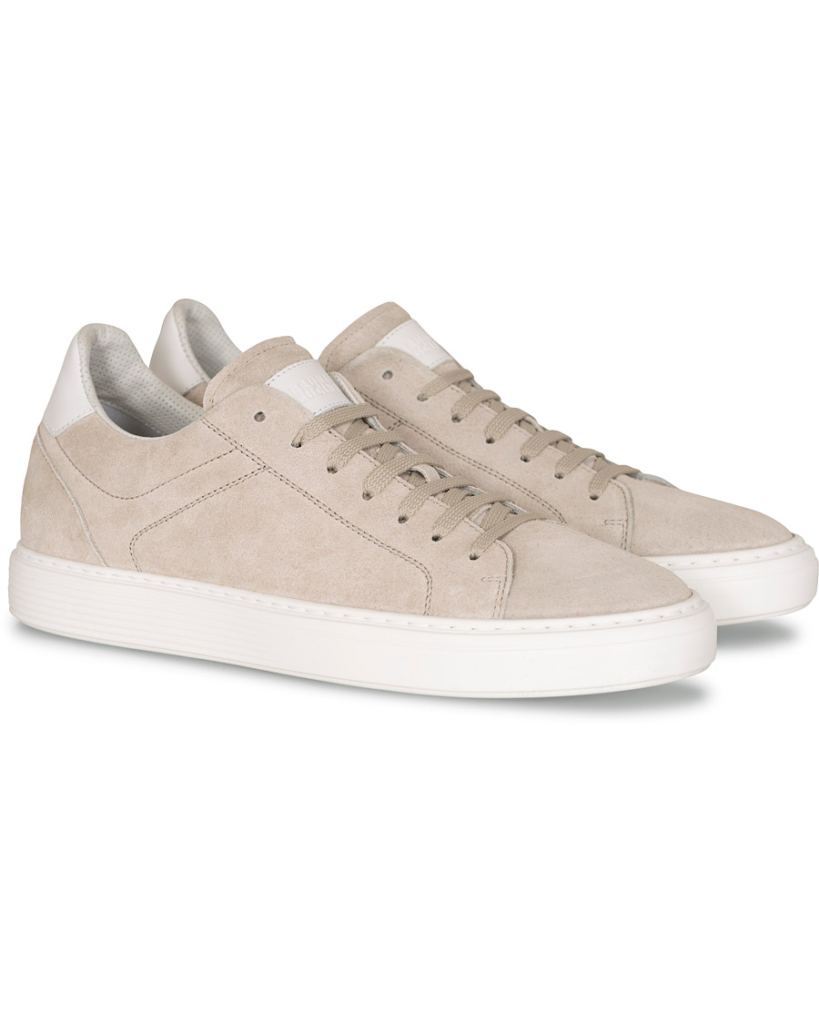 Homme | Brunello Cucinelli Classic Sneakers Light Grey Suede | Brunello Cucinelli | Classic Sneakers Light Grey Suede