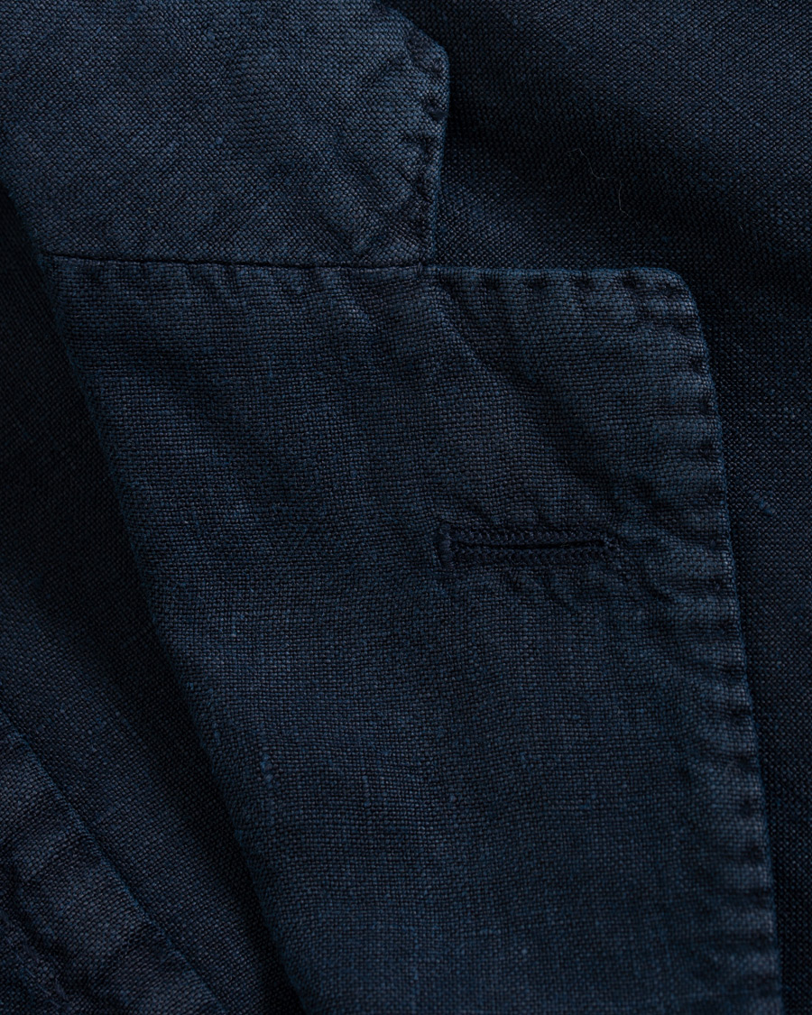 Homme | Blazers | Boglioli | K Jacket Linen Blazer Dark Blue