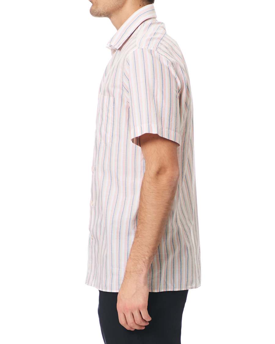 Homme | Chemises | Massimo Alba | Malibu Short Sleeve Shirt Mandarino