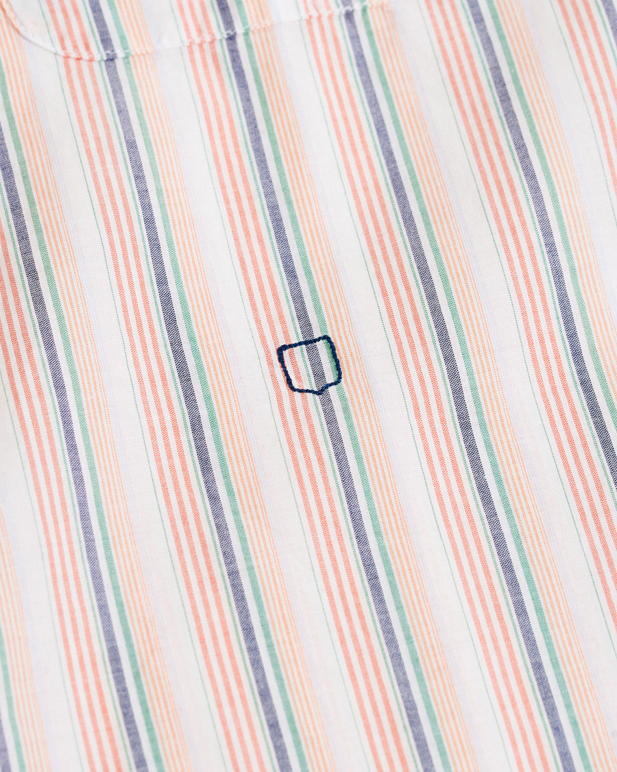 Homme | Chemises | Massimo Alba | Malibu Short Sleeve Shirt Mandarino