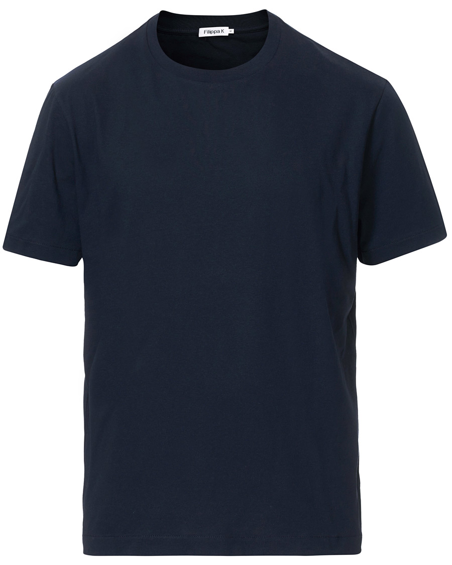 Homme | T-shirts | Filippa K | Single Jersey Regular Tee Navy