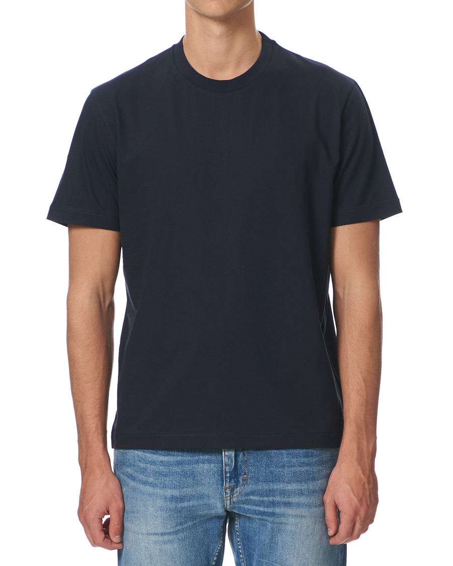 Homme | T-shirts | Filippa K | Single Jersey Regular Tee Navy