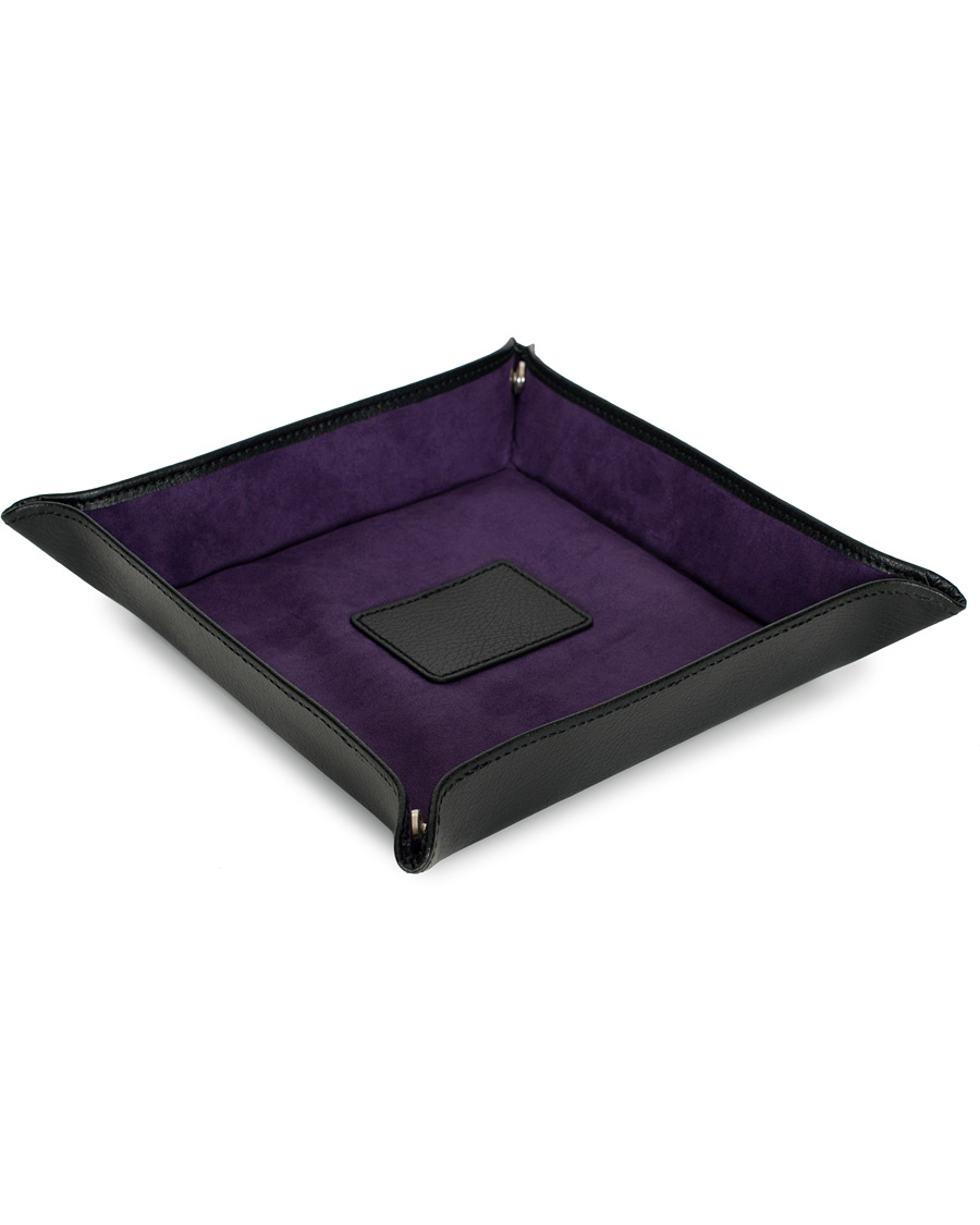 Homme | WOLF Blake Coin Tray Black/Purple | WOLF | Blake Coin Tray Black/Purple