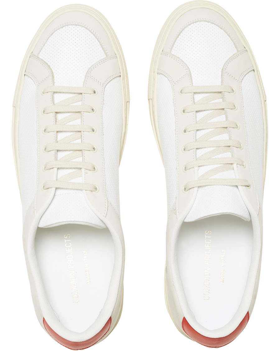 Homme | Common Projects Achilles Sneakers White Canvas | Common Projects | Achilles Sneakers White Canvas