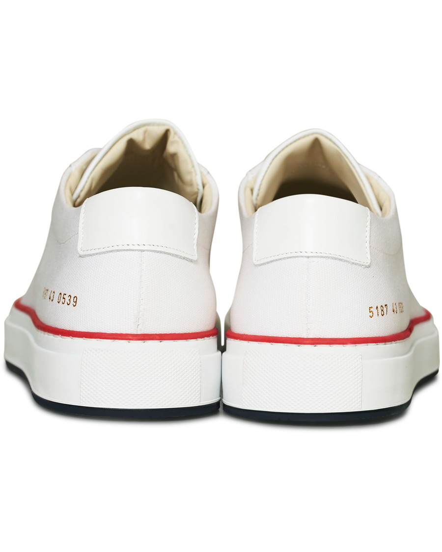 Homme | Common Projects Achilles Sneakers White Canvas | Common Projects | Achilles Sneakers White Canvas